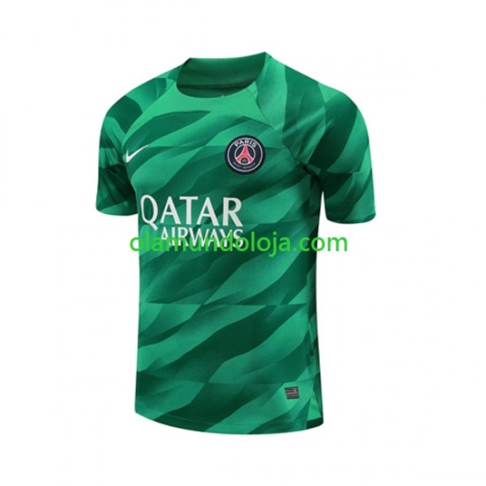 Camisola Paris Saint-Germain Guarda-redes Homem Equipamento Primeiro 2023-2024 Manga Curta
